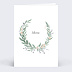 Menu mariage Couronne de Laurier