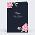 Menu mariage Dark Peony