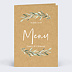 Menu mariage Lauriers