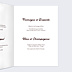 Menu Mariage Jardin botanique