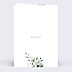 Menu Mariage Herbarium