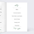 Menu mariage Couronne de Laurier Intérieur Droit