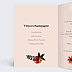 Menu Mariage Anémone