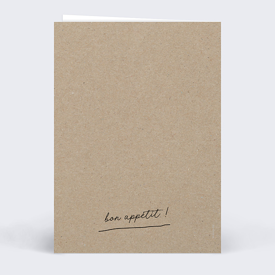 Menu mariage Message Humoristique Menu Verso