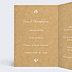 Menu Mariage Timeline Dentelle