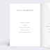 Menu Mariage Couronne Eucalyptus Minimaliste