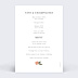 Menu Mariage Céramique