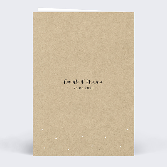 Menu Mariage Arbre