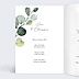 Menu Mariage Cadre Eucalyptus
