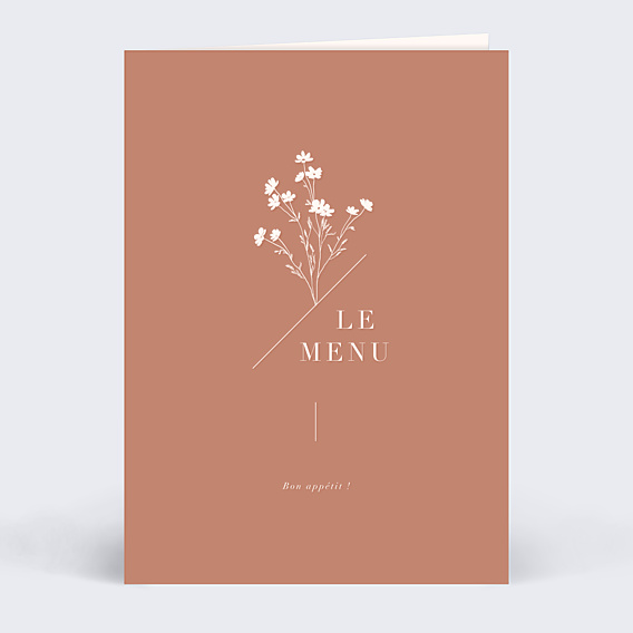 Menu mariage Botanica