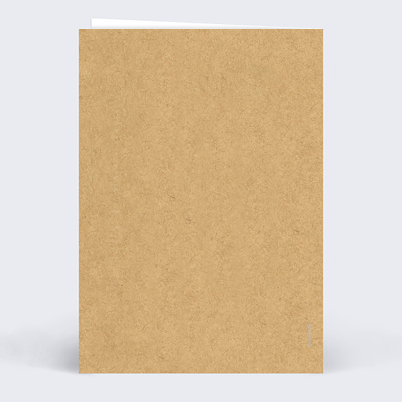 Menu mariage Menu Fleurs des Champs Verso