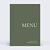 Menu mariage Deux prénoms