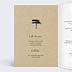 Menu mariage Arbre Intérieur Gauche