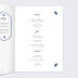 Menu Mariage Azulejos