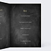 Menu mariage Ardoise Intérieur Droit