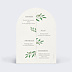 Menu mariage Arche et Oliviers Verso