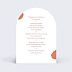 Menu mariage Aurora Verso