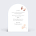 Menu mariage Printemps Bohème Verso