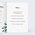 Menu Mariage Luxe