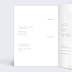 Menu mariage Fleurs Pressées Intérieur Gauche