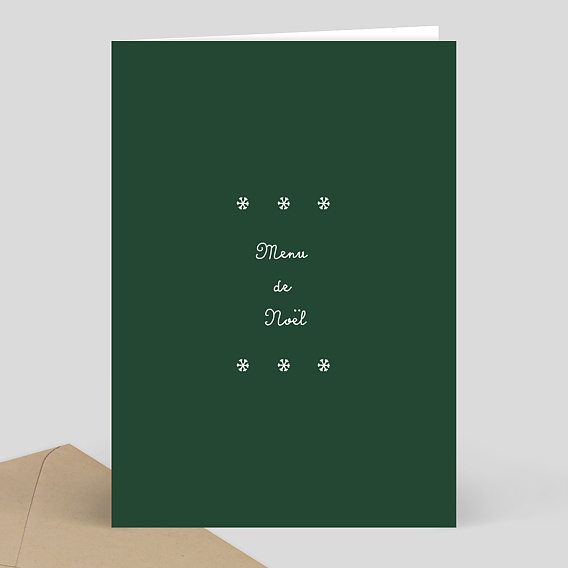 Menu Noël Pain d'épices