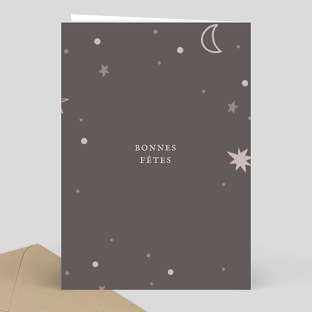 Menu Noël Roi des Forêts Verso
