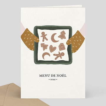 Menu Nol Petits biscuits