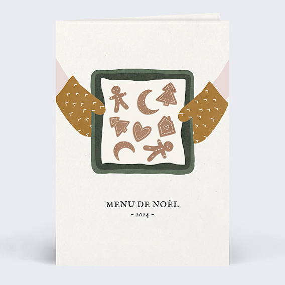 Menu Noël Petits biscuits