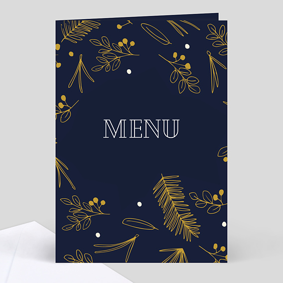 Menu Noël champêtre