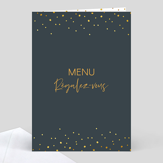 Menu de Noël Élegance