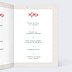 Menu de Noël Festif Intérieur Droit