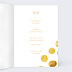 Menu de Noël Graphique Chic Intérieur Droit