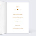 Menu Noël Jeu typographique