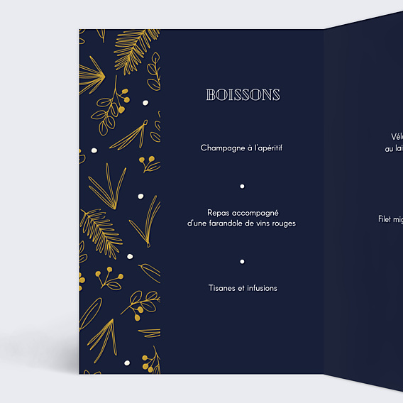 Menu Noël Champêtre