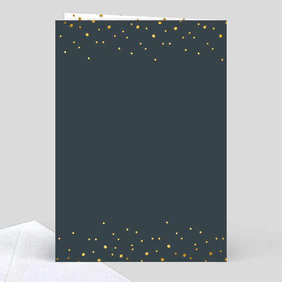 Menu de Noël Élegance Verso