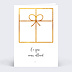 Menu de Noël Joli Cadeau