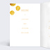 Menu Noël Graphique Chic