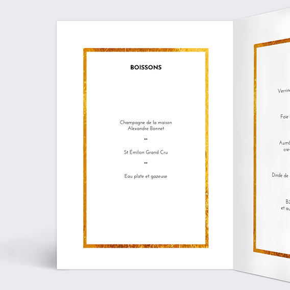 Menu Noël Joli Cadeau