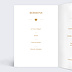 Menu de Noël Jeu typographique Intérieur Gauche