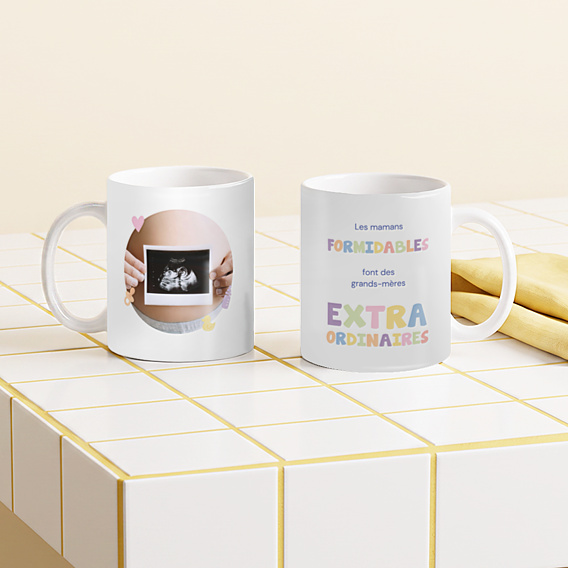 Mug annonce grossesse Les mamans formidables