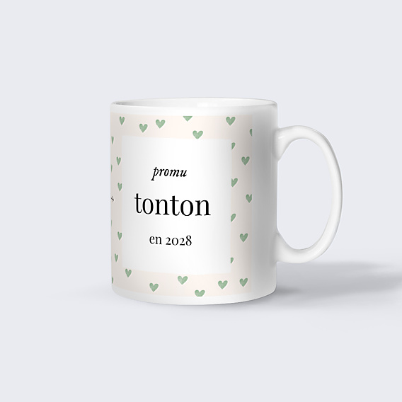 Mug annonce grossesse Promotion tonton