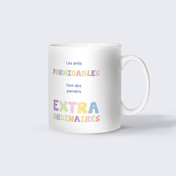 Mug annonce grossesse Les amis formidables