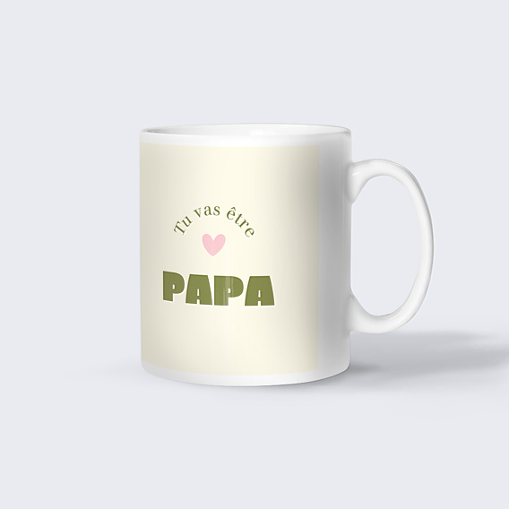 Mug annonce grossesse Tu vas être papa