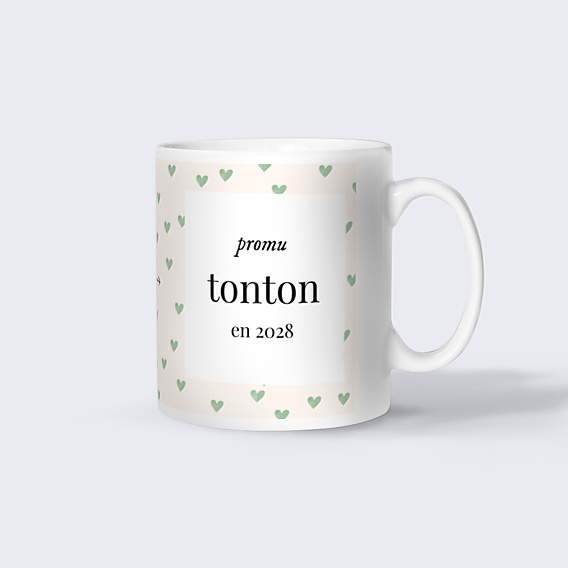 Mug annonce grossesse Promotion tonton