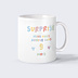 Mug annonce grossesse Surprise, j’arrive