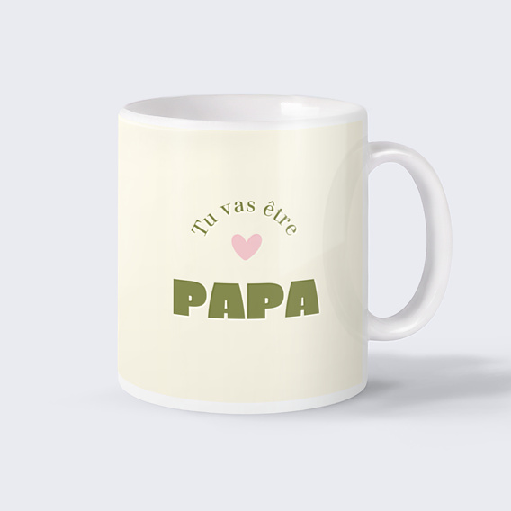 Mug annonce grossesse Tu vas être papa