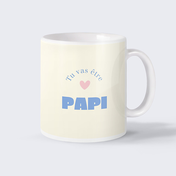 Mug annonce grossesse  Tu vas être papi