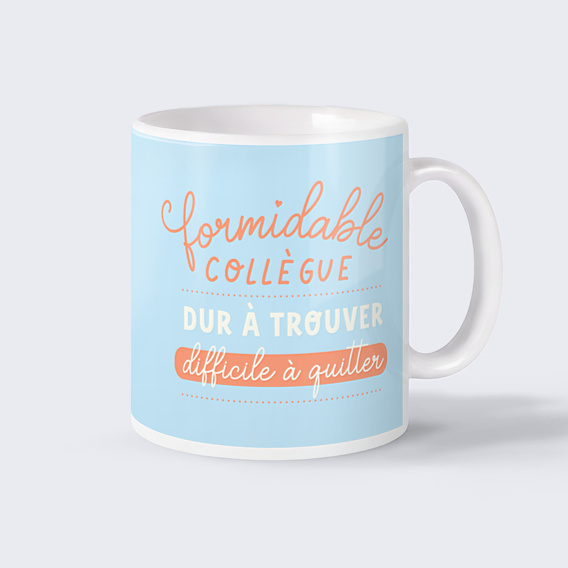 Mug entreprise Collègue citation