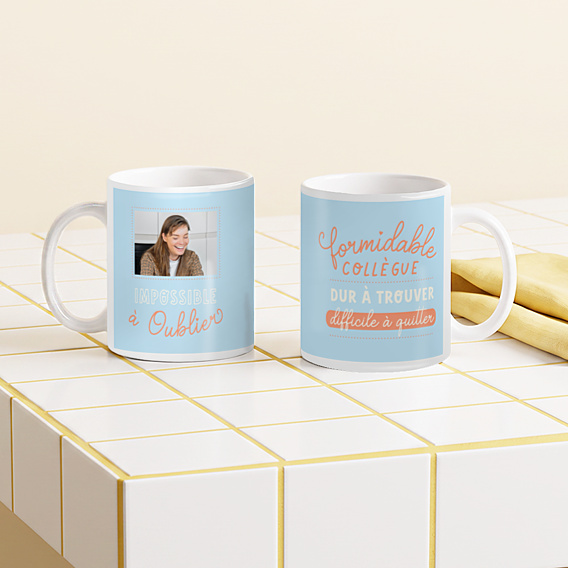 Mug entreprise Collègue citation