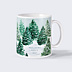Mug entreprise Forêt enneigée